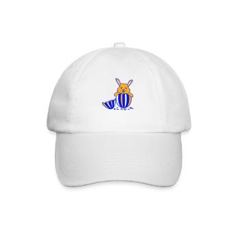 Lapin Oeuf de Pâques Lapin de Pâques Éclos Bébé Enfant - Casquette classique - blanc/blanc - Devant