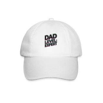 Niveau de papa : Expert - Casquette classique - blanc/blanc - Devant
