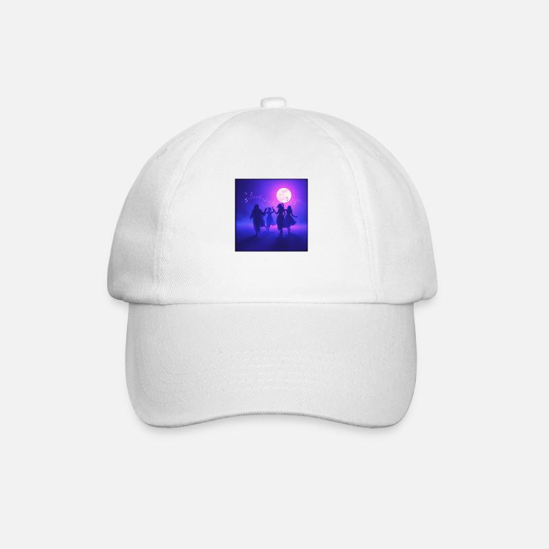 DANSE AU CLAIR DE LUNE SWS - Casquette classique - blanc/blanc