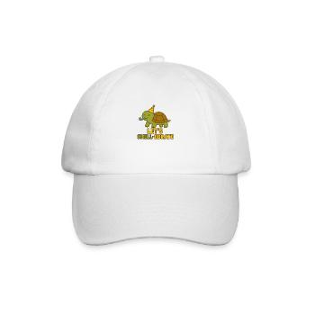 Let’s Shell-ebrate – Party Turtle Edition - Baseball Cap - white/white - Front