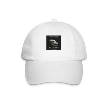 Direwolf - Aenocyon Dirus - Baseball Cap - white/white - Front