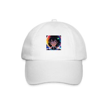 Fantastic Girl in Space - Baseball Cap - white/white - Front