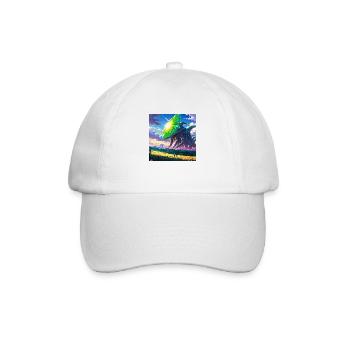 Leonardo Anime XL - Baseballkappe - Weiß/Weiß - Vorne