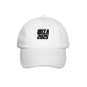 Ibiza 2025 - Baseball Cap - white/white - Front