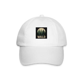 Fir Trees Forest Design - Baseball Cap - white/white - Front