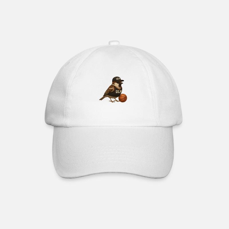 Ulmer Spatzen Basketball - Baseballkappe - Weiß/Weiß