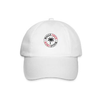 Malle Crew Palm - Casquette classique - blanc/blanc - Devant