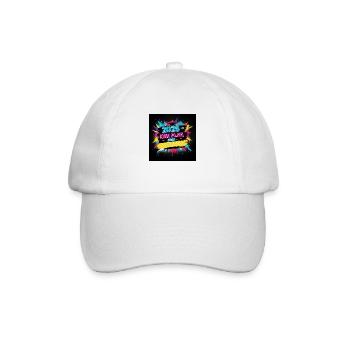 Design élégant de la remise des diplômes 2025 - Parfait - Casquette classique - blanc/blanc - Devant