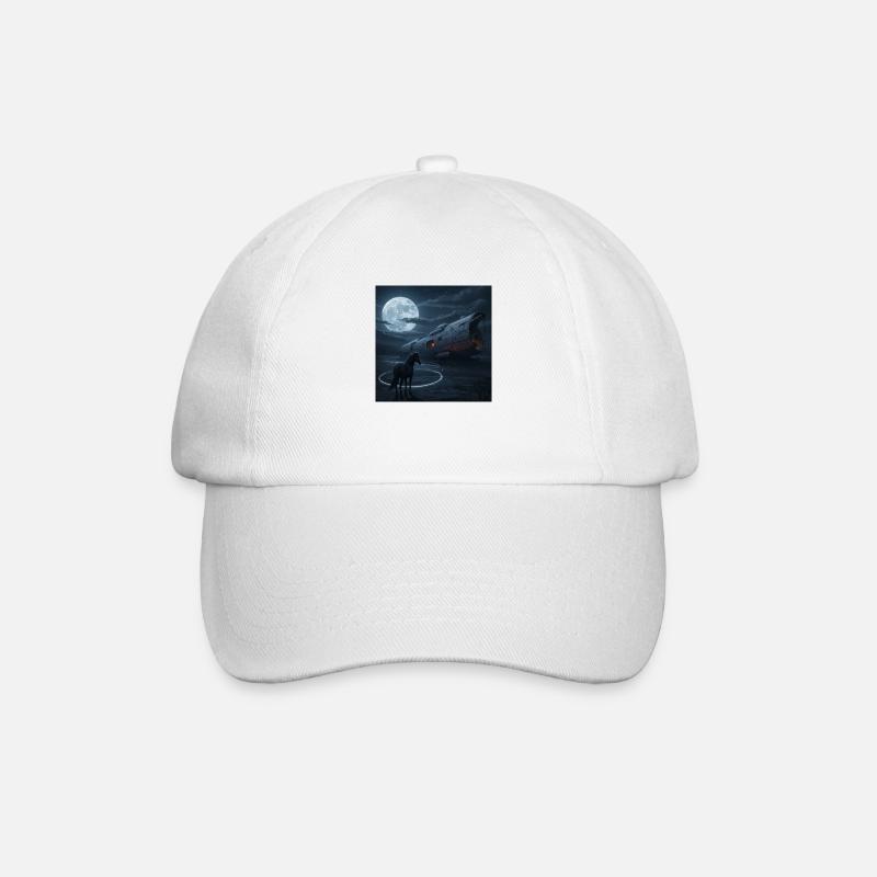 Vol de nuit vers l’inconnu - Casquette classique - blanc/blanc