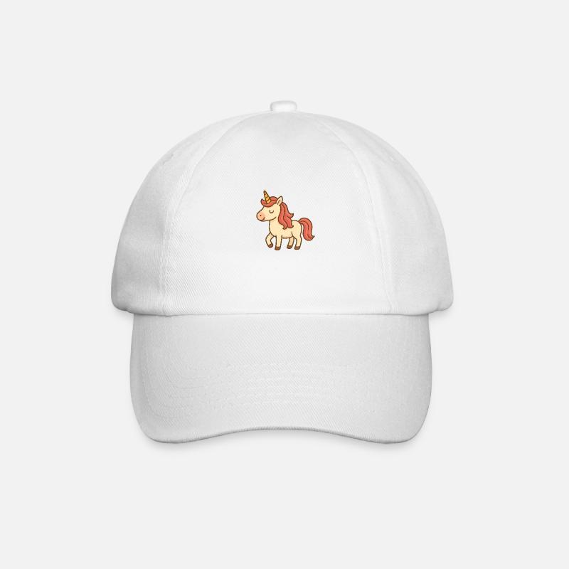 Unicorn - Baseball Cap - white/white