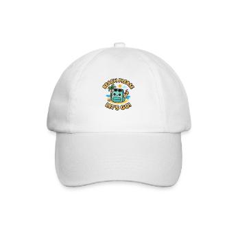 Plage s’il vous plaît, allons-y ! Sac à dos d’été Kawaii - Casquette classique - blanc/blanc - Devant