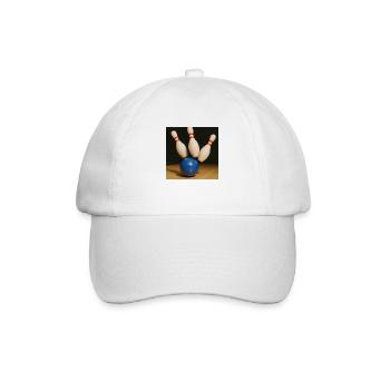 Sports - Bowling - Casquette classique - blanc/blanc - Devant