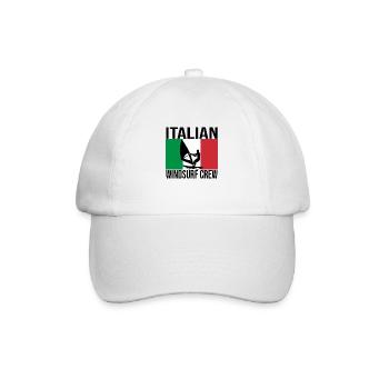 Chemise ras du cou italienne Windsurf - Casquette classique - blanc/blanc - Devant