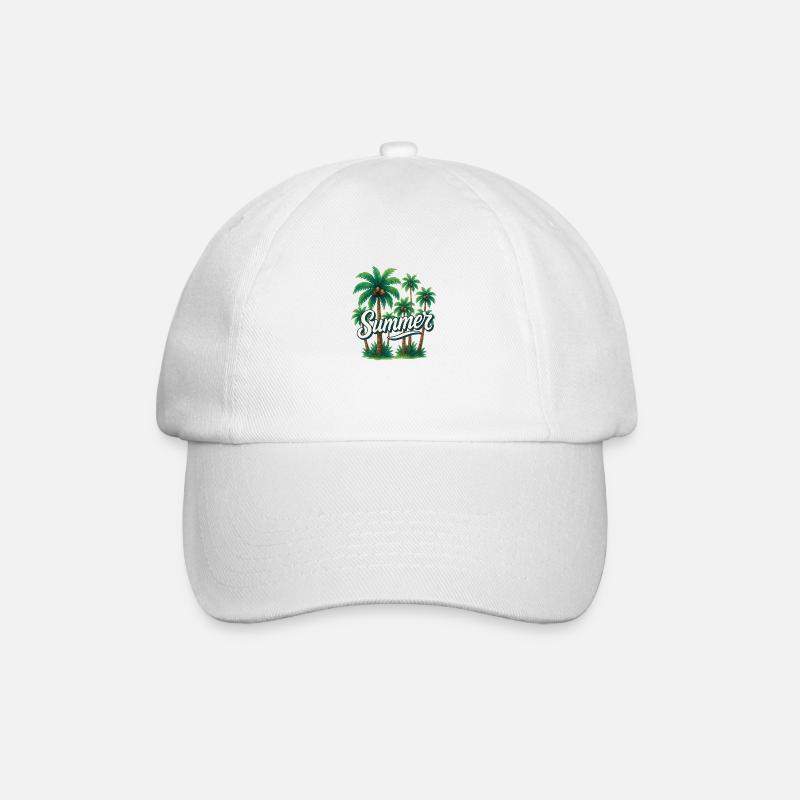 Ambiance estivale - Casquette classique - blanc/blanc