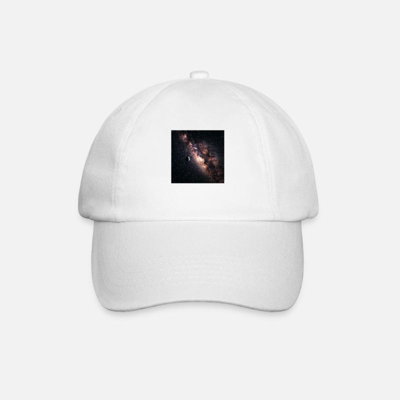 T-shirt Nébuleuses de la Galaxie - Casquette classique - blanc/blanc