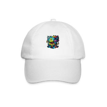Monster - Baseball Cap - white/white - Front