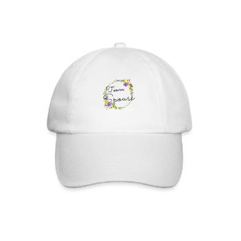 Team Spouse non binary/Team Verfiancé non binary - Baseball Cap - white/white - Front