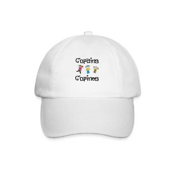 copainscopines - Casquette classique - blanc/blanc - Devant