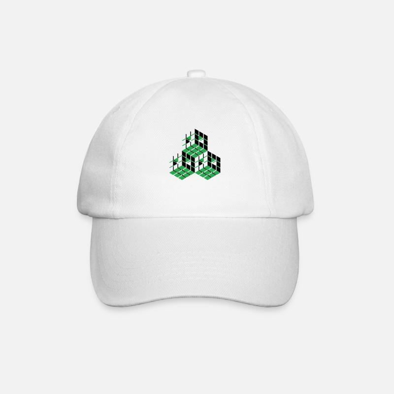 Cube - Casquette classique - blanc/blanc