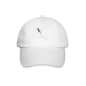 Gecko - Baseballkappe - Weiß/Weiß - Vorne