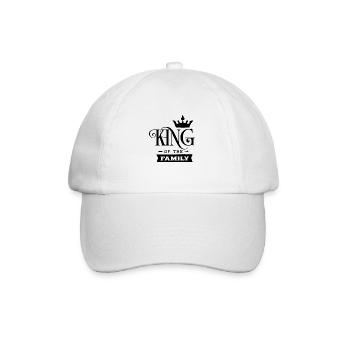 King - Casquette classique - blanc/blanc - Devant