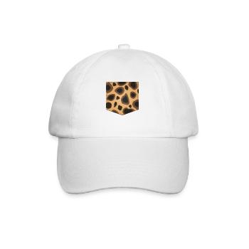 Poche Geopard - Casquette classique - blanc/blanc - Devant