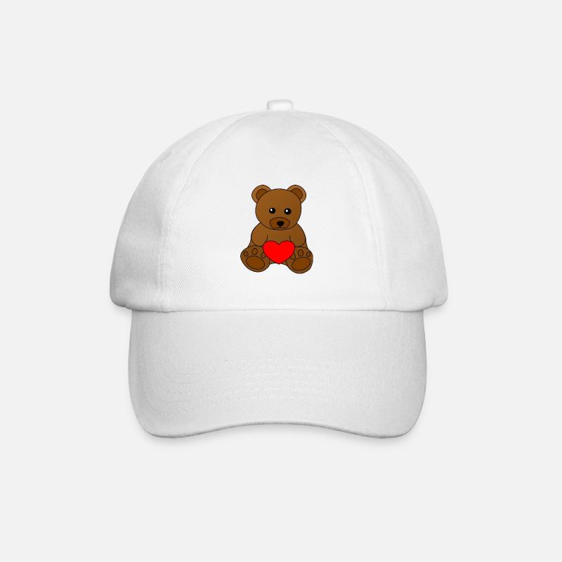 Teddy Saint-Valentin - Casquette classique - blanc/blanc