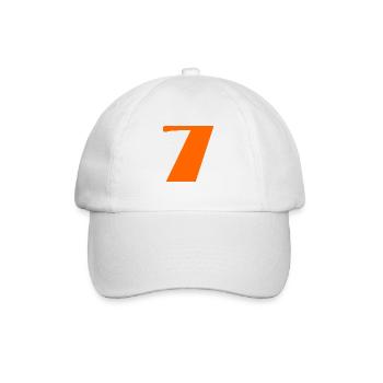 7. ALLES GUTE ZUM GEBURTSTAG. ALLES GUTE ZUM GEBURTSTAG! - Baseballkappe - Weiß/Weiß - Vorne
