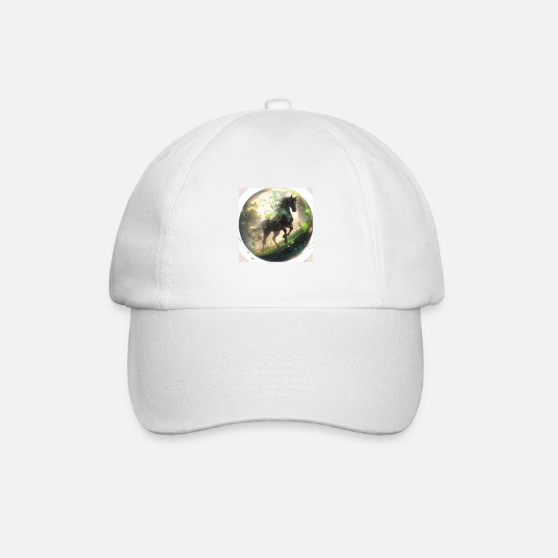 Le Noble étalon - Casquette classique - blanc/blanc