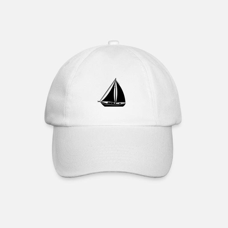 Bateau a voile - Casquette classique - blanc/blanc