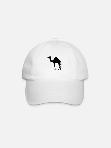 Kamel - Baseballkappe - Weiß/Weiß