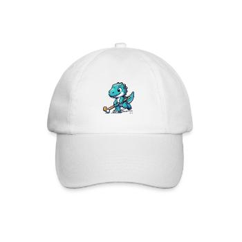 Mignon Dino Équipe de joueurs de hockey sur gazon - Casquette classique - blanc/blanc - Devant