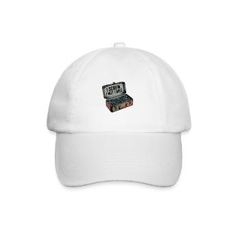 Toolbox Humor: I Screw. I Nut. I Bolt. - Baseball Cap - white/white - Front