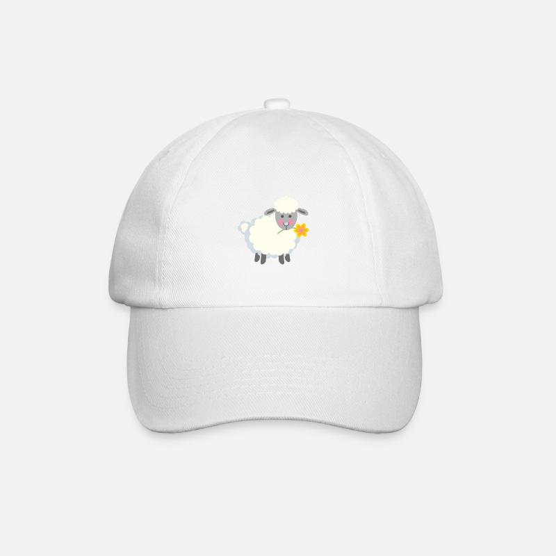Beau mouton - Casquette classique - blanc/blanc