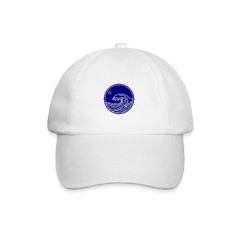 Sea Ocean Wave Water - Baseball Cap - white/white - Front