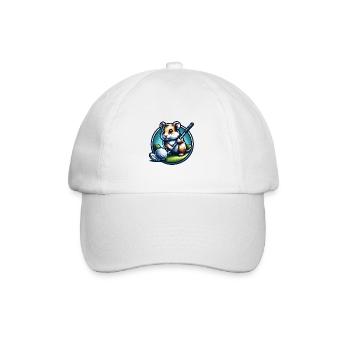 Conception de golfeur bouvier bernois drôle - Casquette classique - blanc/blanc - Devant