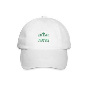 Saint-Patrick : Je ne suis pas vraiment irlandais, j’ai envie de - Casquette classique - blanc/blanc - Devant