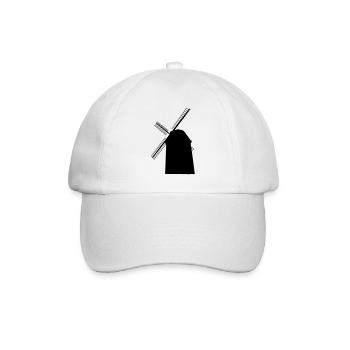 Moulin à vent - Casquette classique - blanc/blanc - Devant