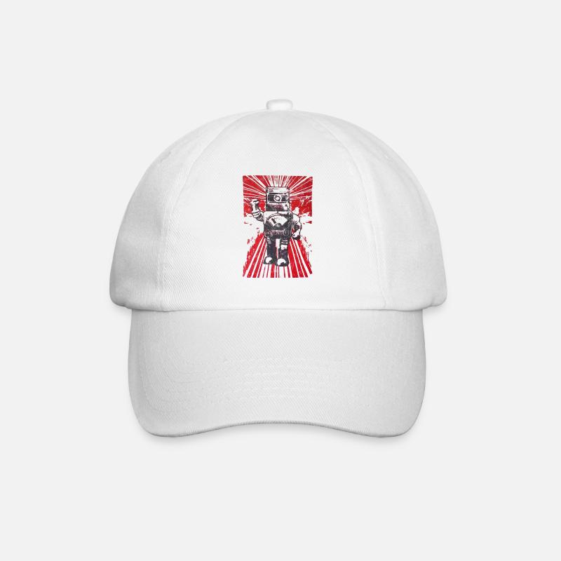 Robot Révolution - Casquette classique - blanc/blanc