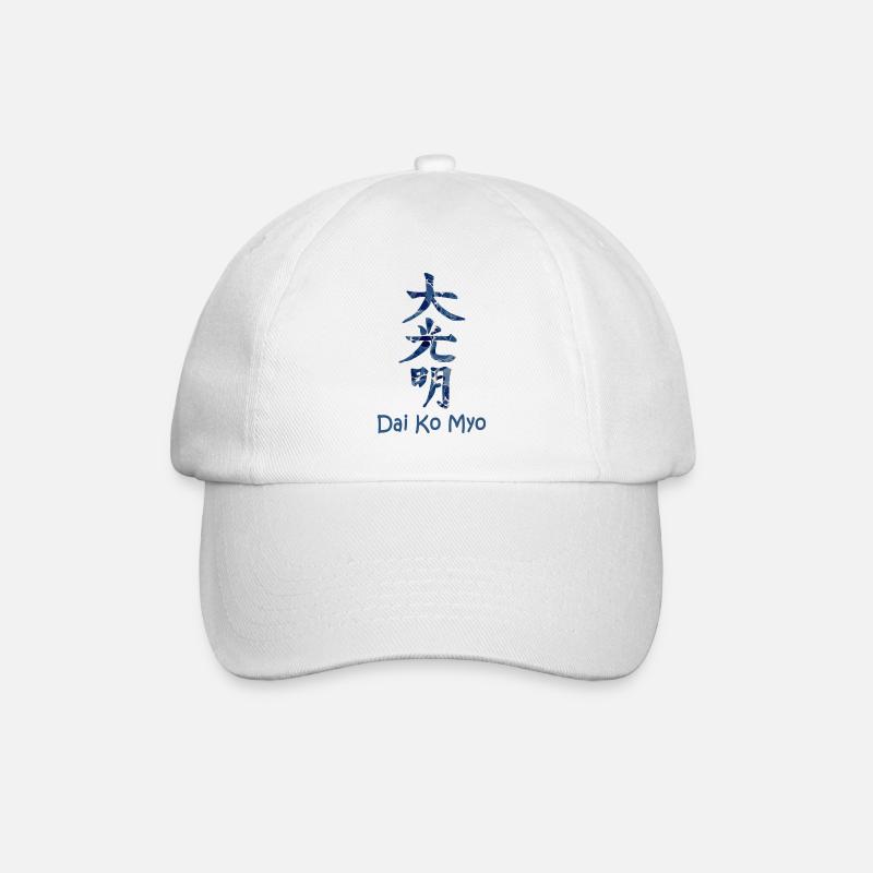 dai ko myo ebru 12 - Baseballkappe - Weiß/Weiß