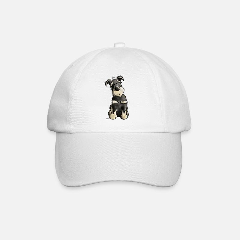 Schnauzer - Casquette classique - blanc/blanc