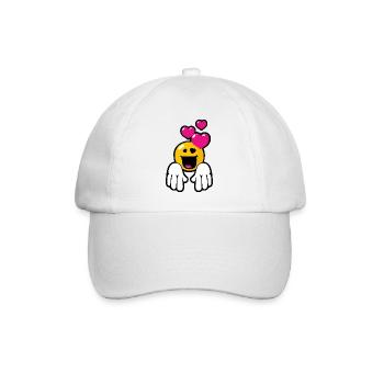 Smile Love Attraction - Baseball Cap - white/white - Front