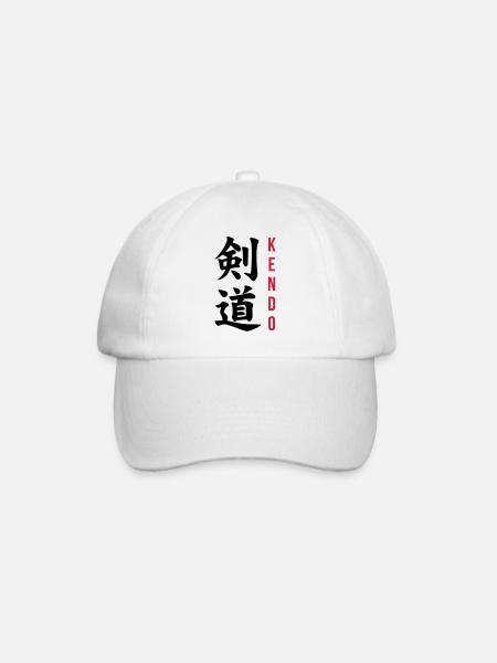 Kendo / Kendoka / Art Martial / Sword - Casquette classique - blanc/blanc