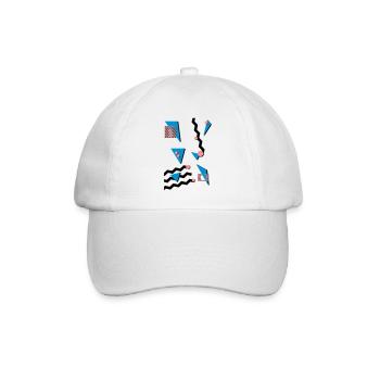RETRO - Casquette classique - blanc/blanc - Devant