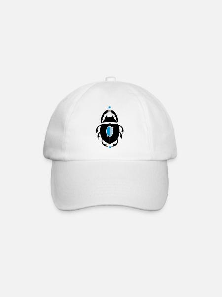 Skarabaeus Glückskäfer - Casquette classique - blanc/blanc