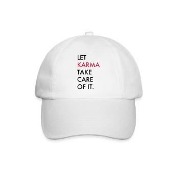 karma - Casquette classique - blanc/blanc - Devant