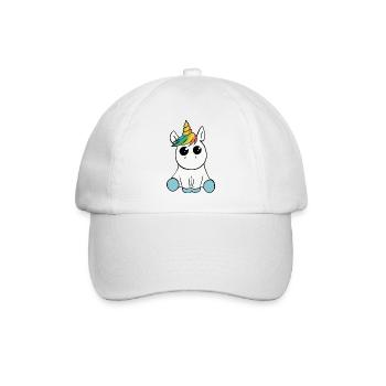 licorne - Casquette classique - blanc/blanc - Devant