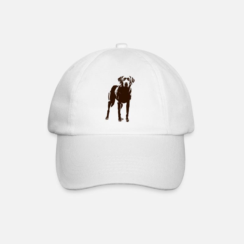 Labrador - Baseballkappe - Weiß/Weiß