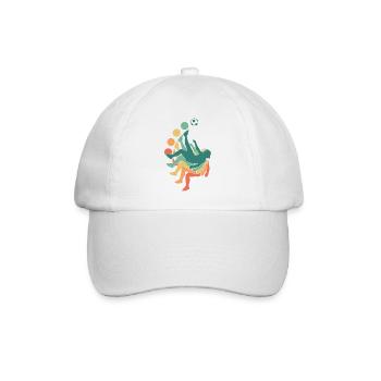 Fall Back Football Footballer Penalty Player - Baseball Cap - white/white - Front