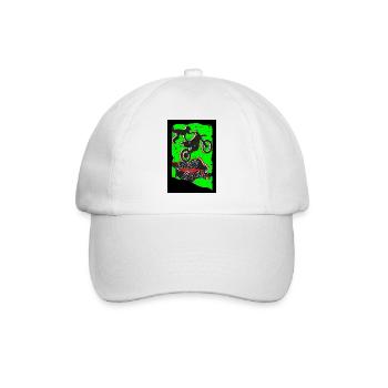 Motocross - Baseball Cap - white/white - Front